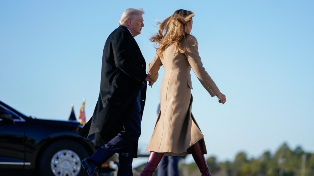 Trump says Iran government change 'best thing that could happen'